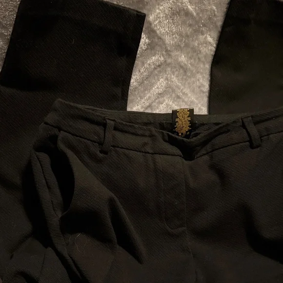 Dalia Black Straight-Leg Dress Pants - Picture 3 of 7